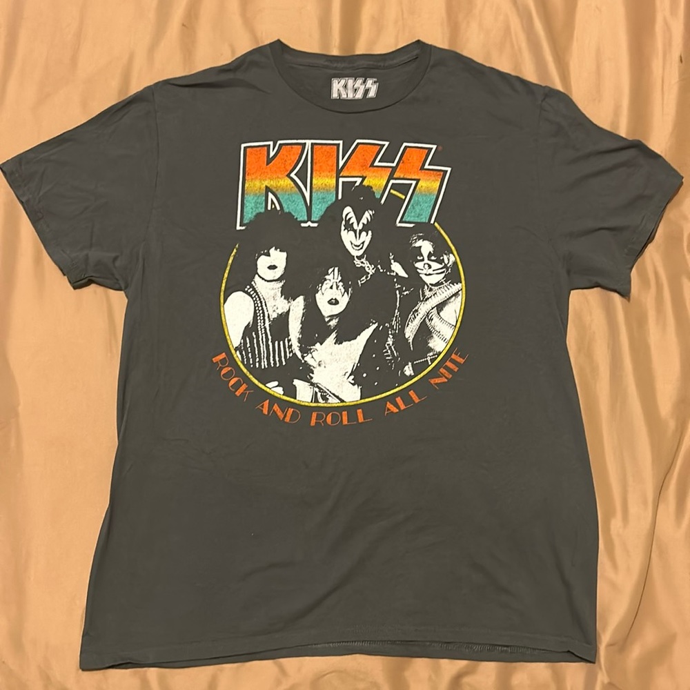 KISS Rock And Roll All Nite Tee